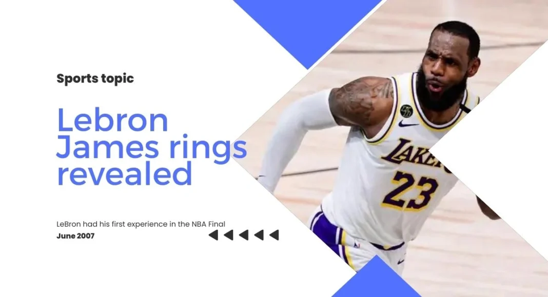 History of GOAT player Lebron James rings revealed 